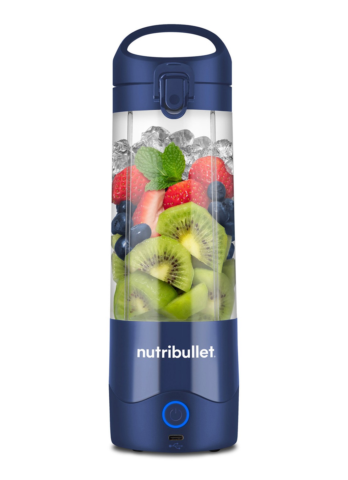 Nutribullet Portable blender 0,47 liter V09710 - voorkant 2 donkerblauw
