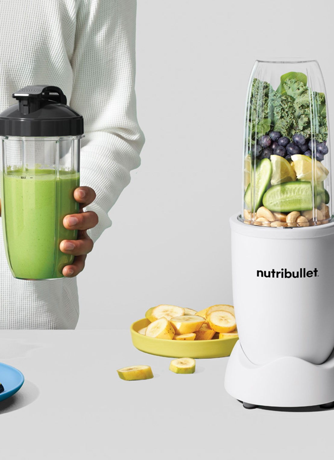 Nutribullet Pro 900 Exclusive All blender 0,9 liter V07089 - detail 2 wit