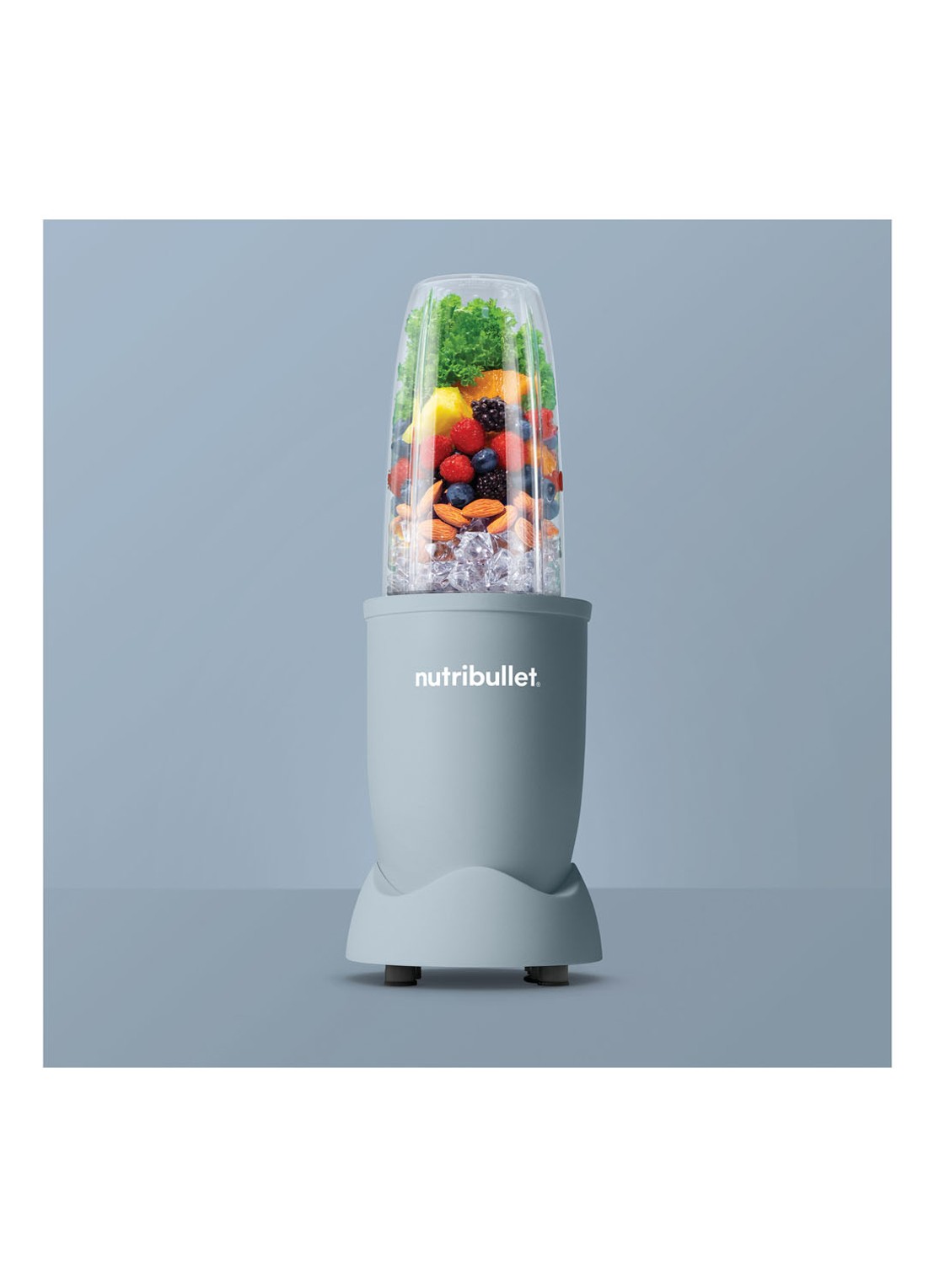 Nutribullet Pro 900 Exclusive blender 0,7 liter V09088 - voorkant 3 staalblauw