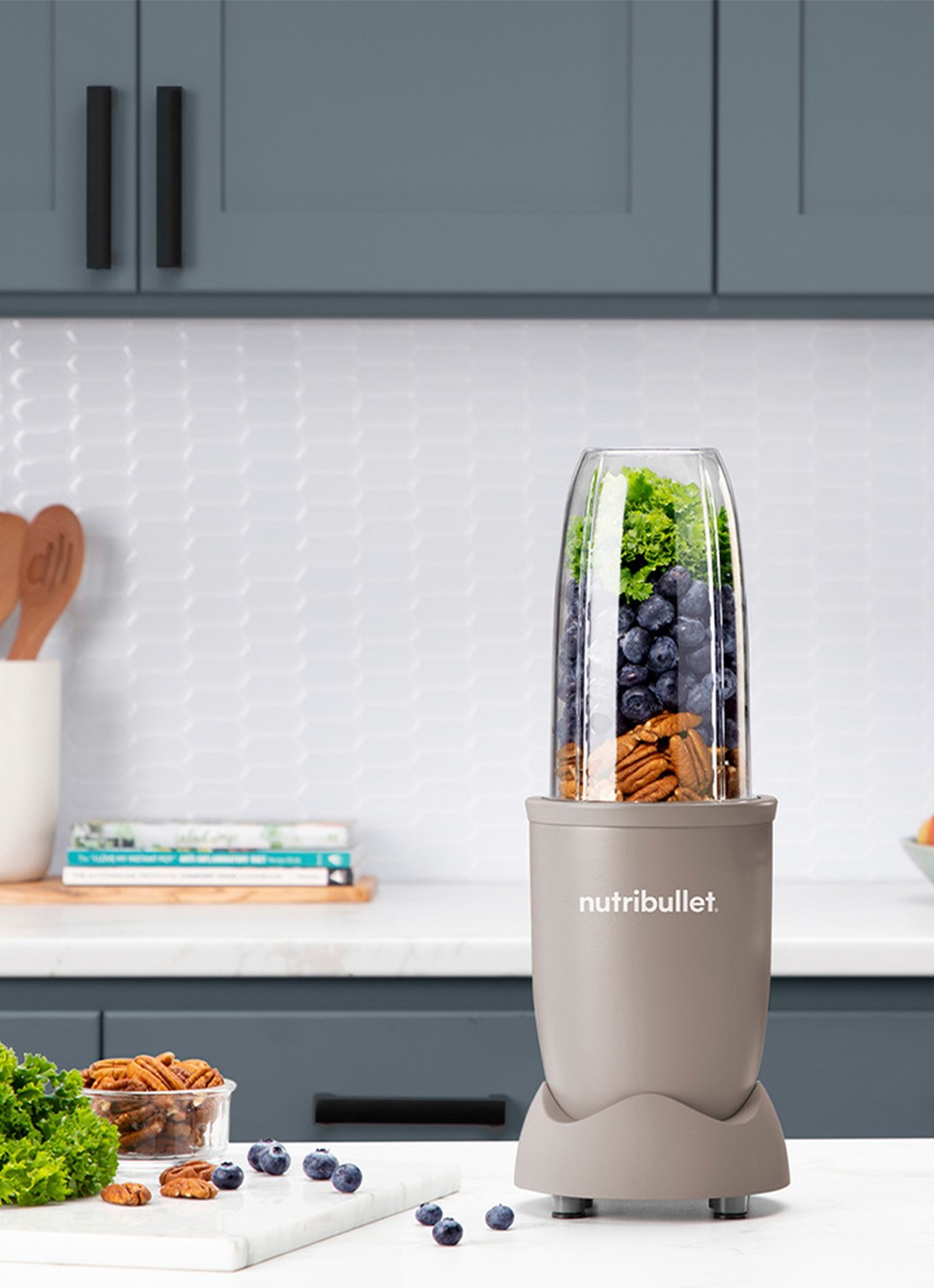 Nutribullet Pro 900 Exclusive blender 0,7 liter V09909 - achterkant bruin