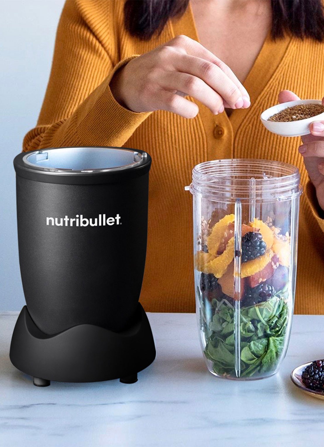 Nutribullet Pro Exclusive All blender 0,9 liter V07005 - detail 3 zwart