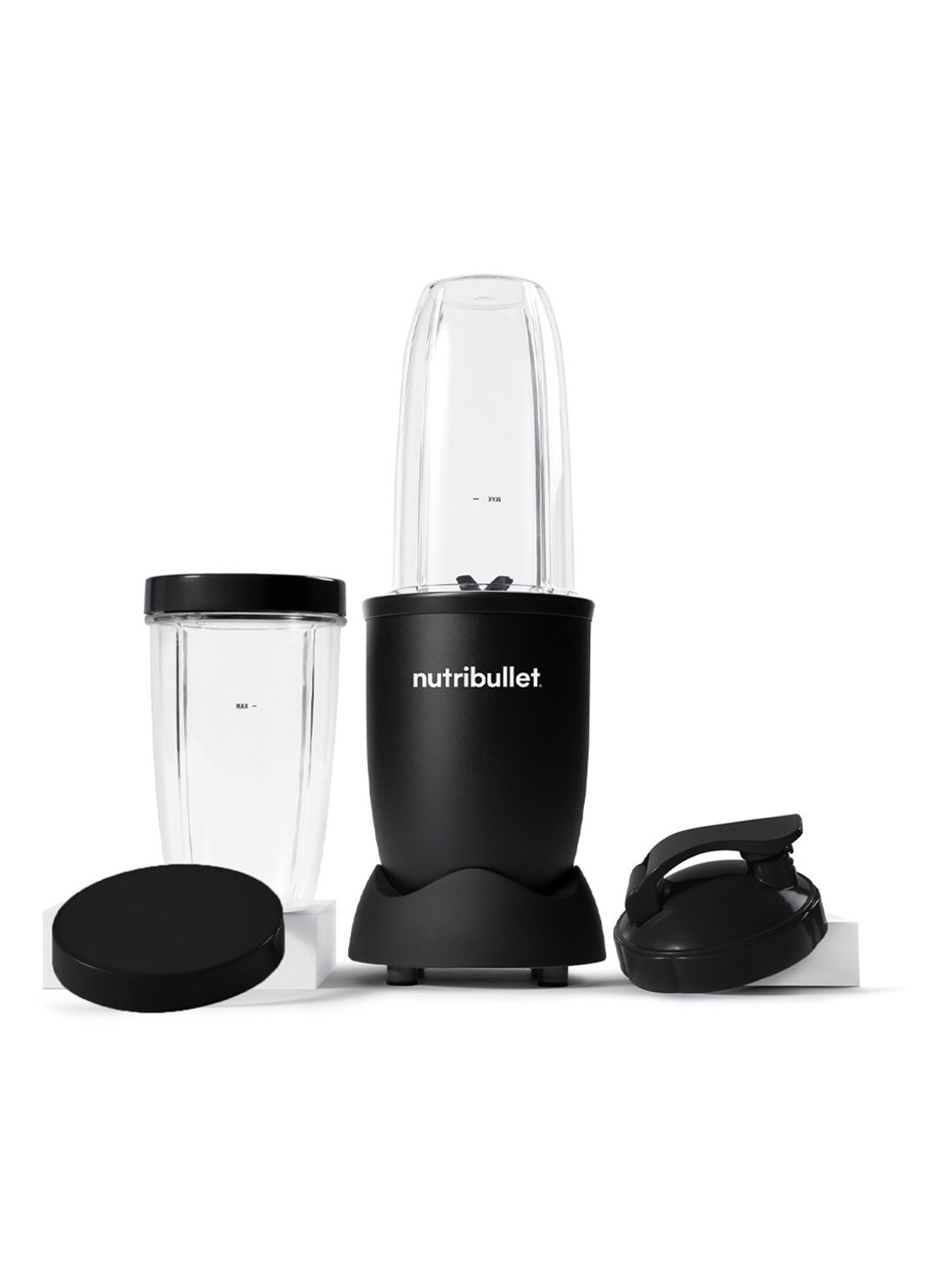 Nutribullet Pro Exclusive All blender 0,9 liter V07005 - voorkant zwart