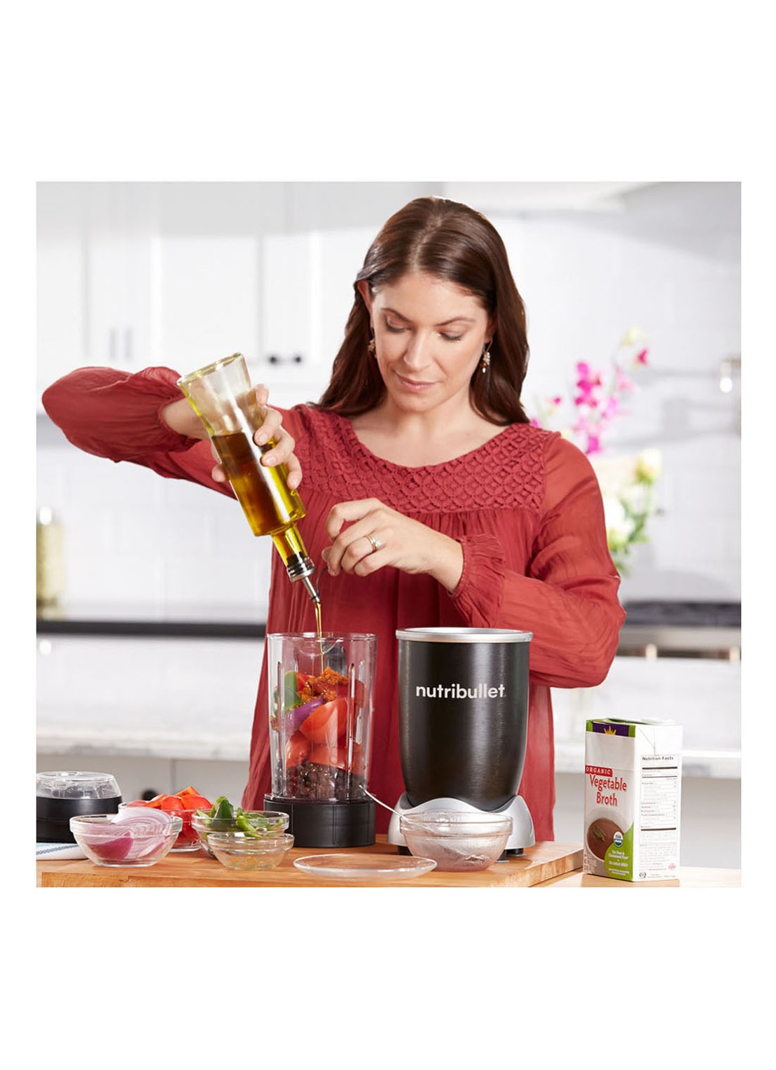 Nutribullet RX blender 1,2 liter V03965 - detail 5 zwart