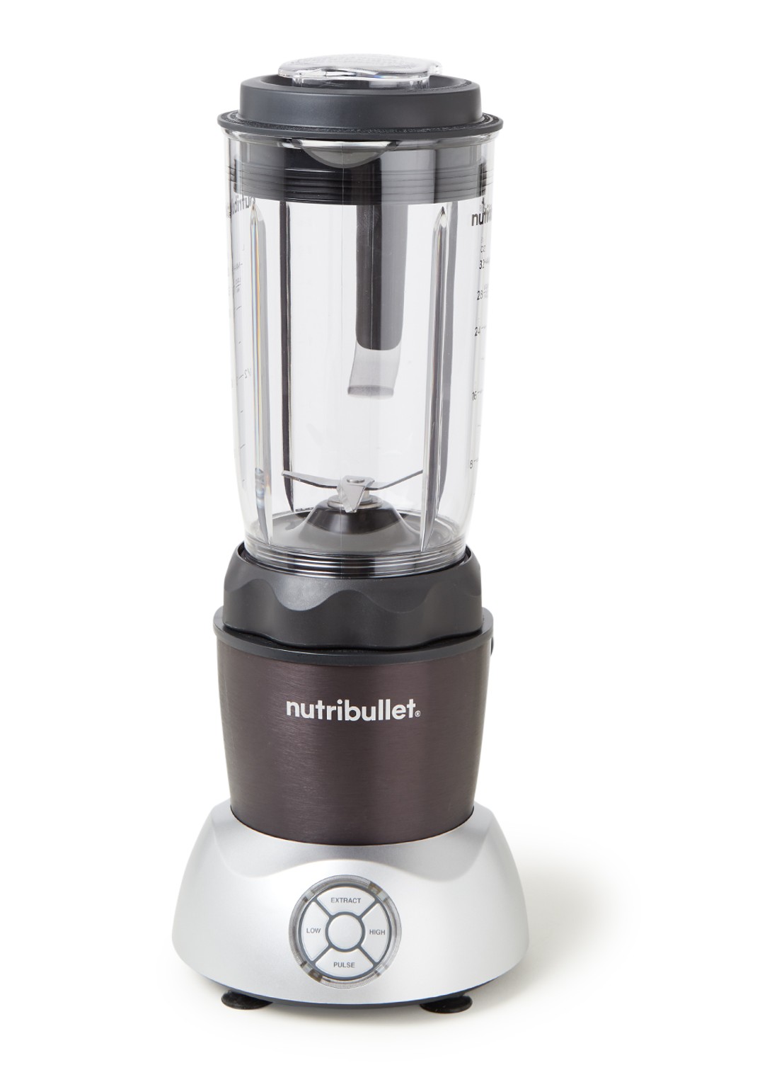 Nutribullet Select blender 0,9 liter V06702 - voorkant zwart