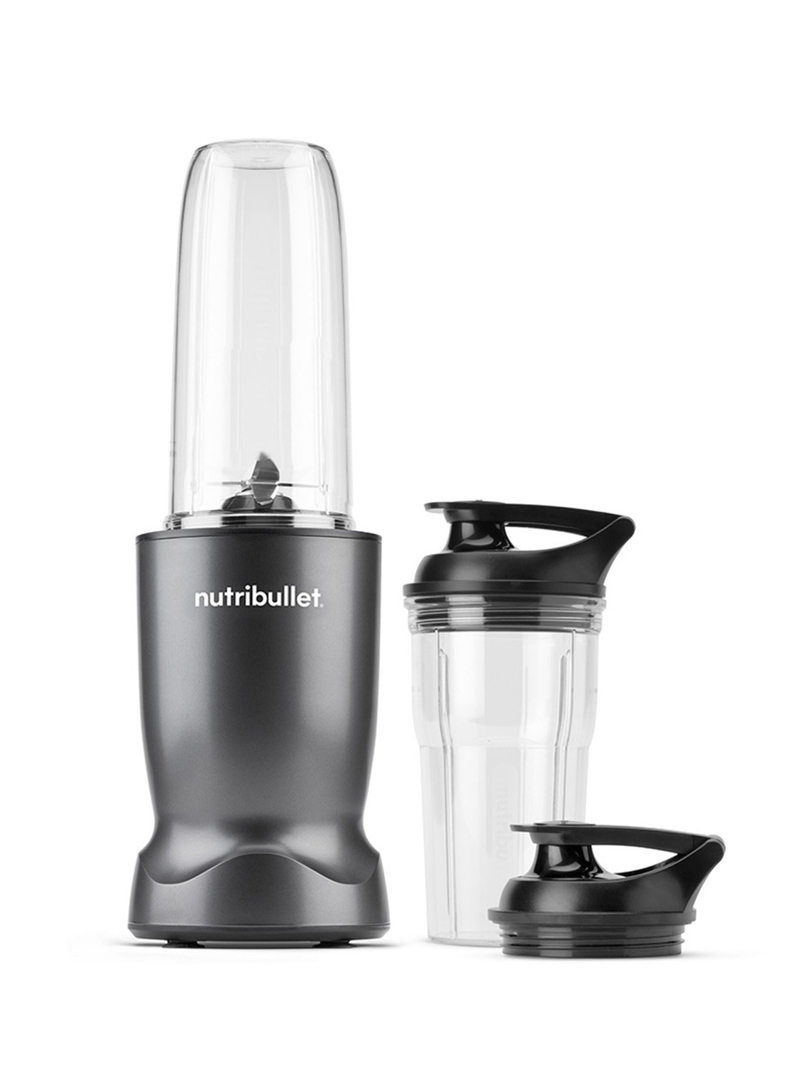 Nutribullet Turbo blender 0,9 liter - voorkant metallic