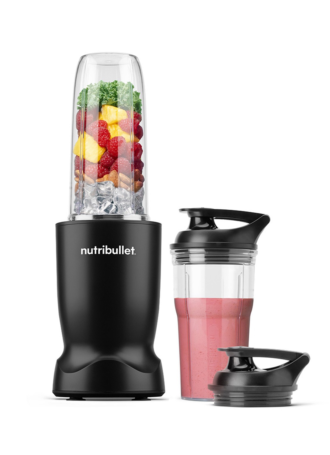 Nutribullet Turbo blender 0,9 liter - voorkant 2 zwart