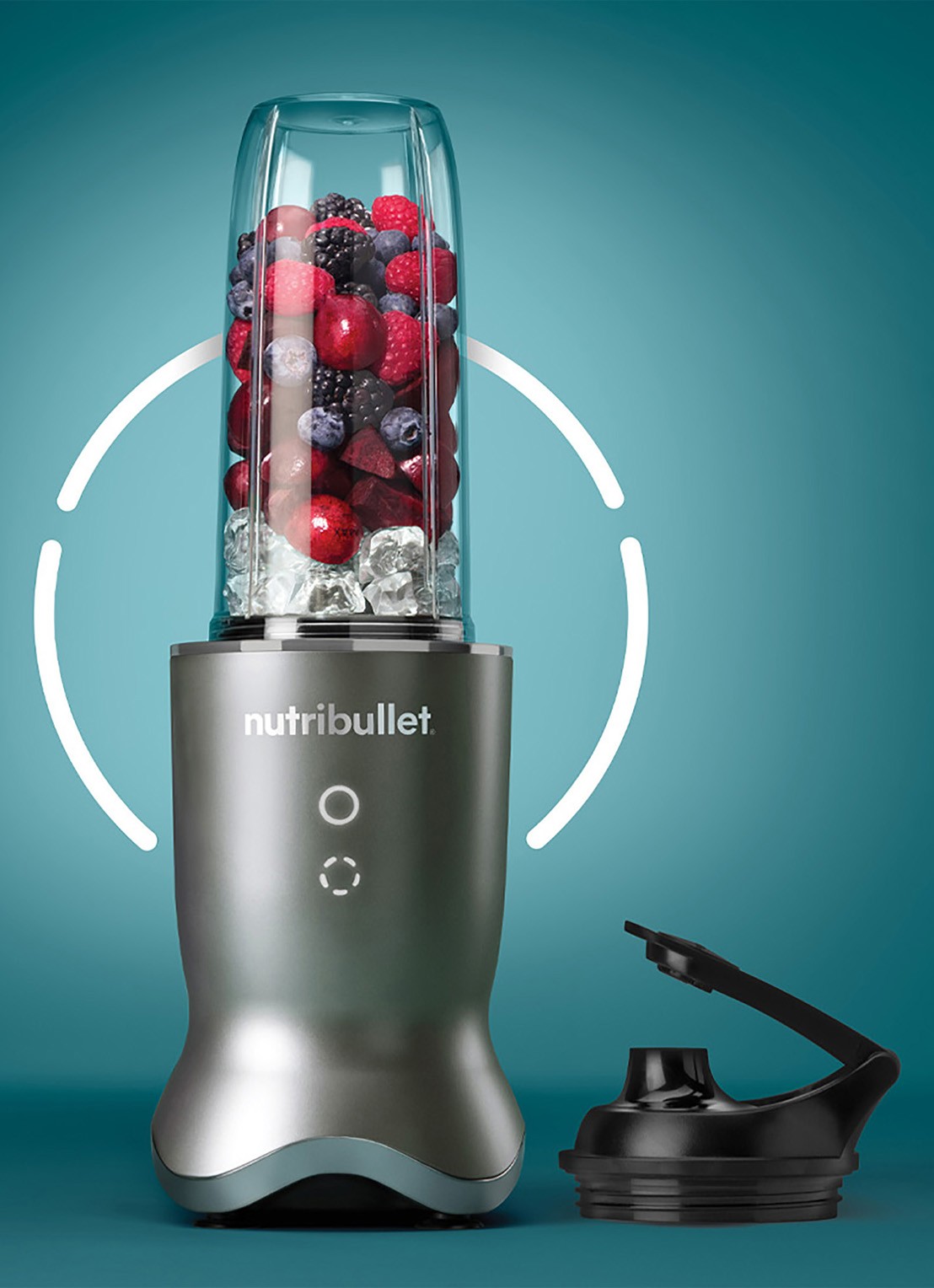 Nutribullet Ultra 1200 blender 0,7/0,9 liter V09755 - voorkant 5 zilver