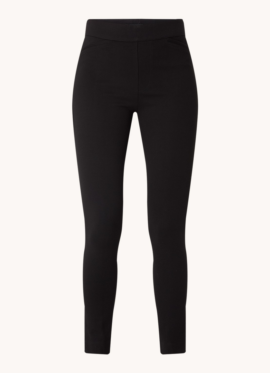 NYDJ High waist slim fit legging met stretch - voorkant 3 zwart