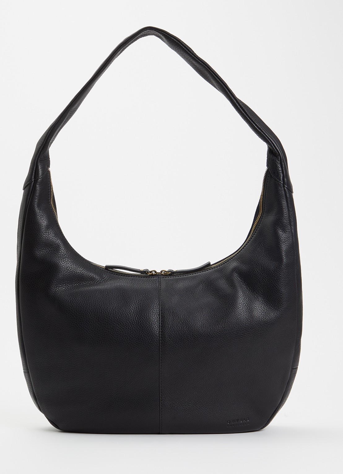 O My Bag Coco Grand schoudertas van leer  - voorkant 5 zwart