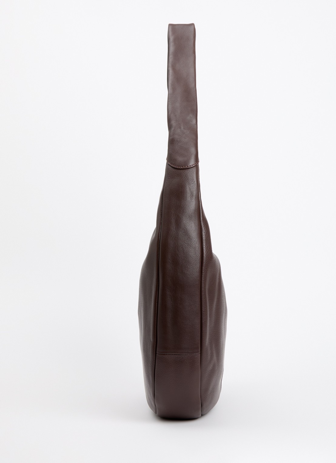 O My Bag Coco Grand schoudertas van leer  - detail 4 chocoladebruin