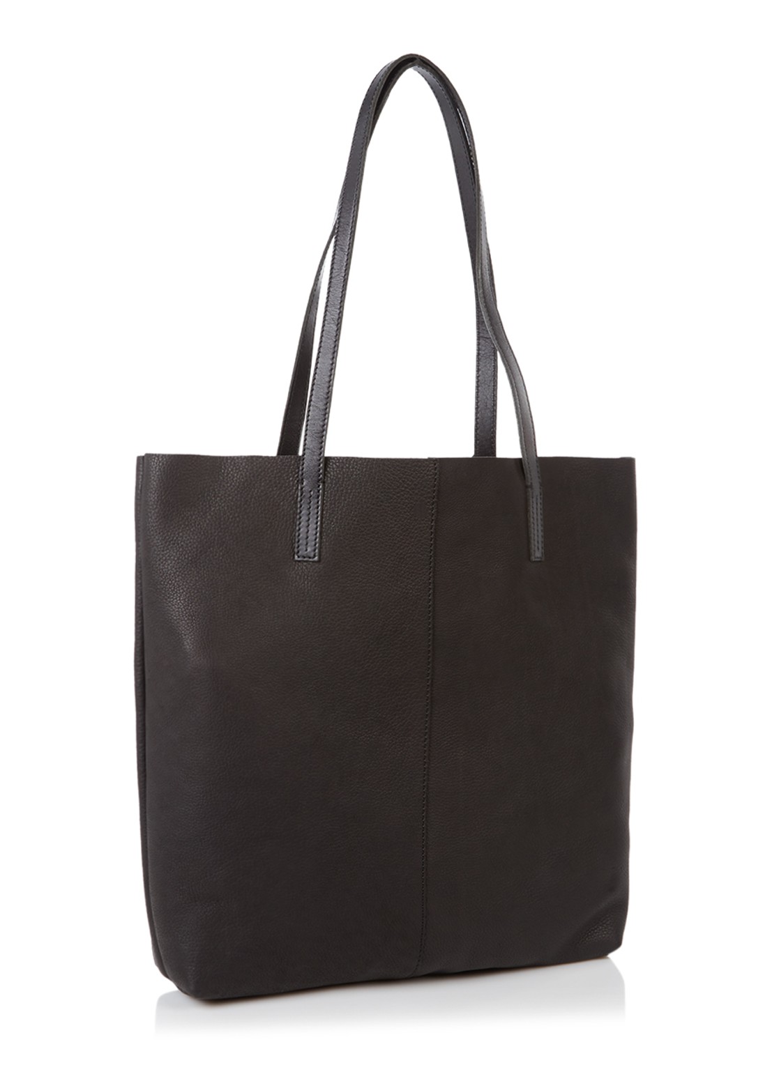 O My Bag Georgia shopper van leer - detail 3 zwart