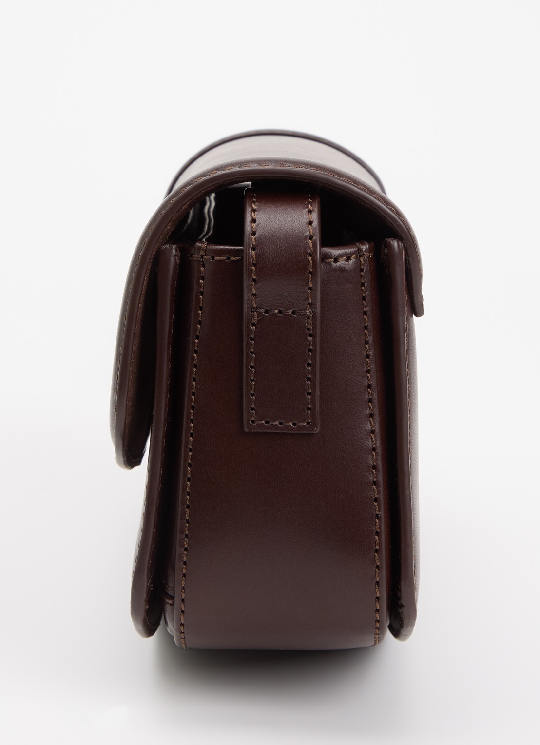 O My Bag Kendalini crossbodytas van leer met verstelbare schouderriem - detail 3 bruin