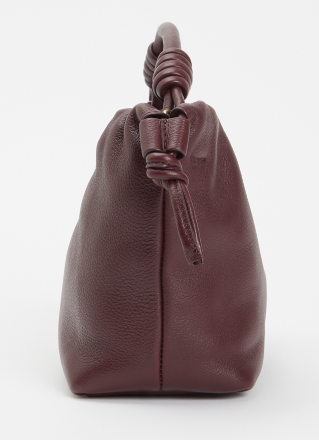 O My Bag Kiki Mini handtas van leer met afneembare schouderriem  - detail 4 kersenrood