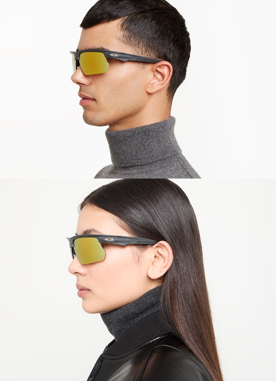 Oakley BiSphaera zonnebril gepolariseerd OO9400 - voorkant 2 antraciet