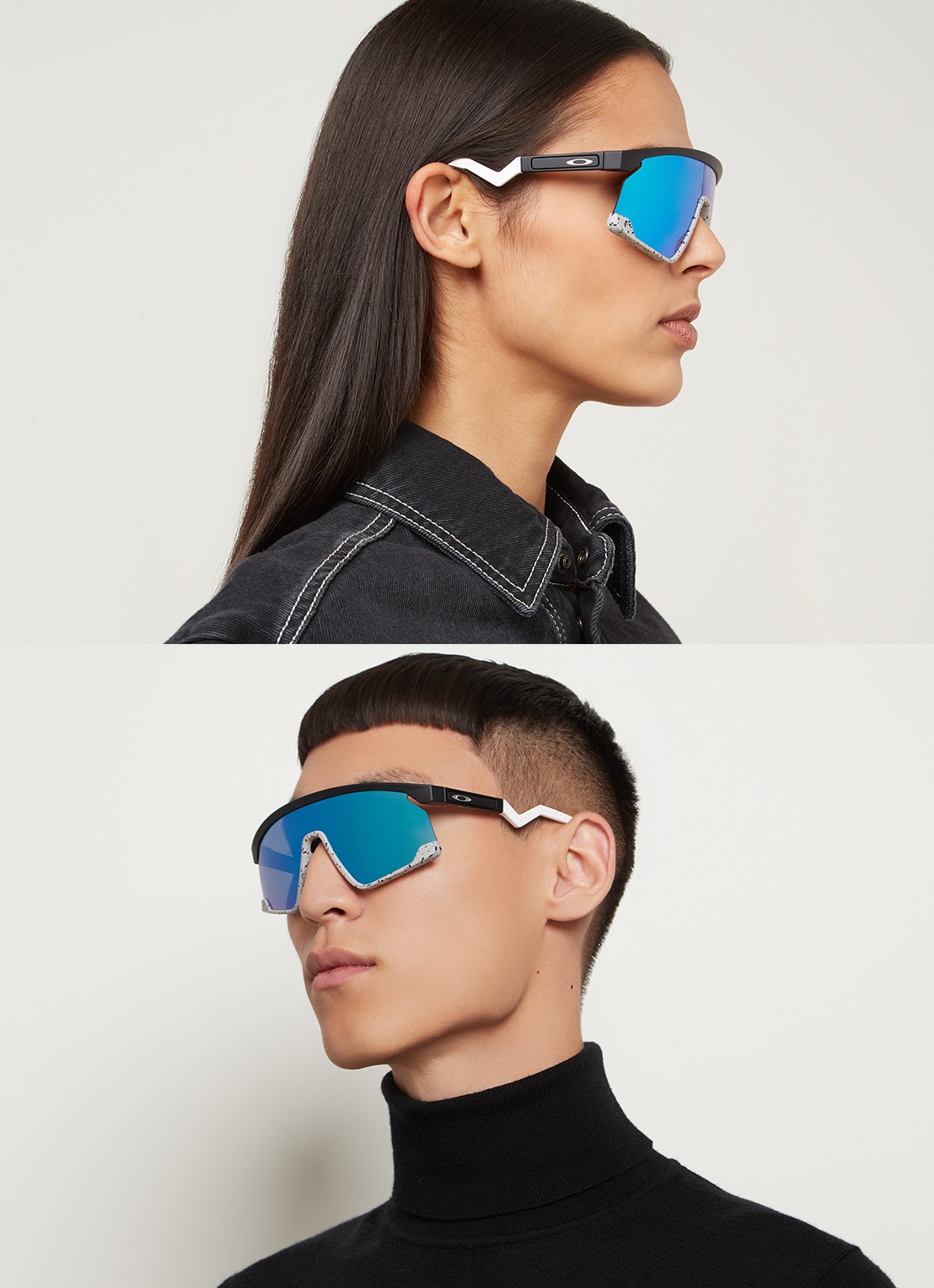 Oakley BXTR zonnebril OO9280 - voorkant 2 zwart