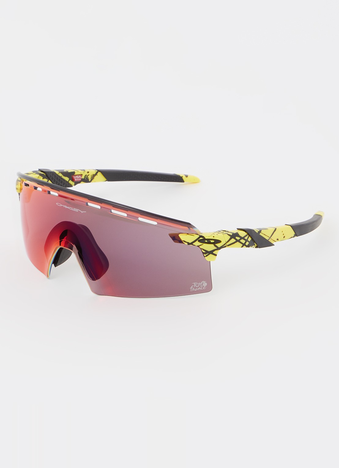 Oakley Encoder Strike Vented zonnebril OO9235 - voorkant abrikoos
