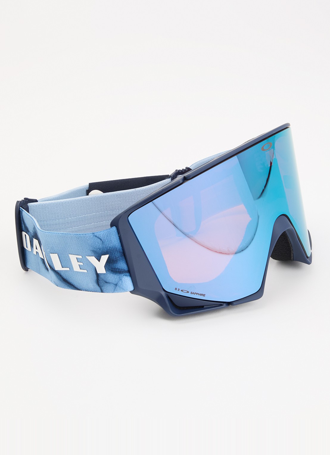 Oakley Flow Scape L skibril met verwisselbare lens OZ7145 - voorkant 4 donkerblauw