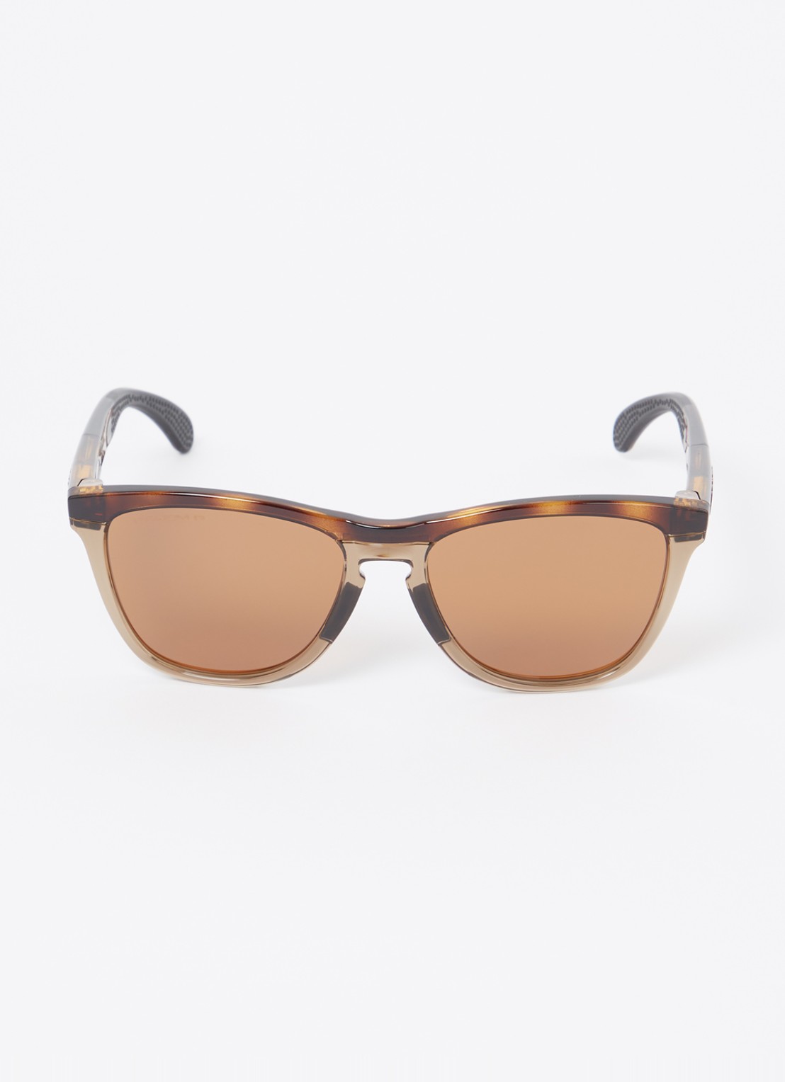 Oakley Frogskins Range zonnebril gepolariseerd OO9284 - detail donkerbruin