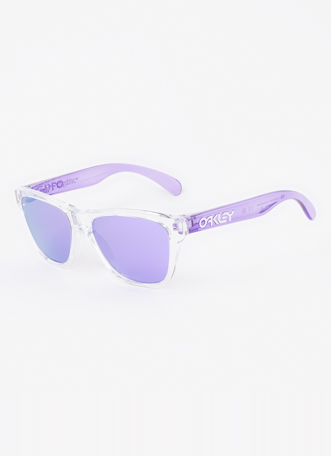 Oakley Frogskins XXS zonnebril OJ9009 - voorkant 4 violet