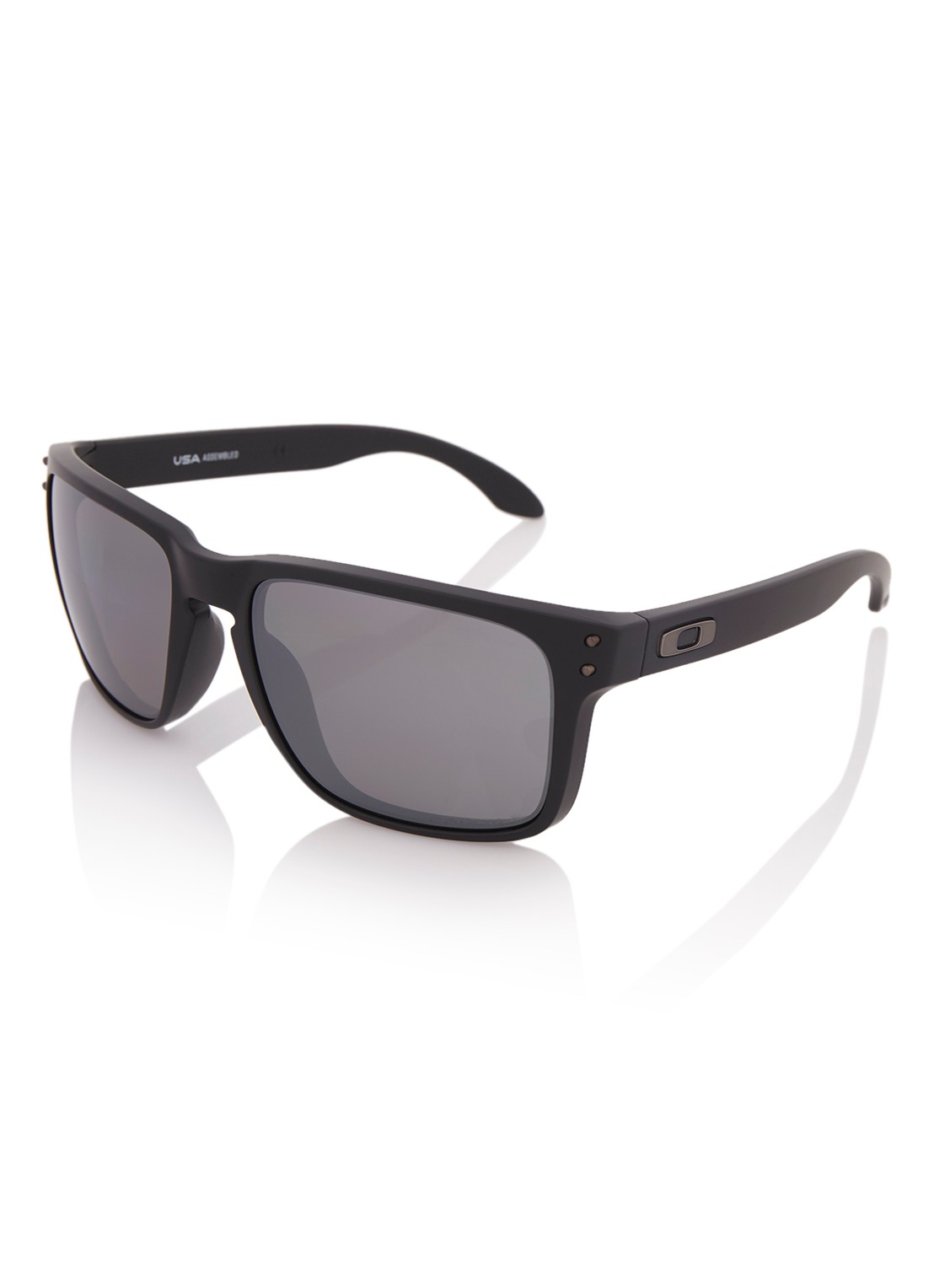 Oakley Holbrook XL zonnebril gepolariseerd OO9417 - voorkant zwart