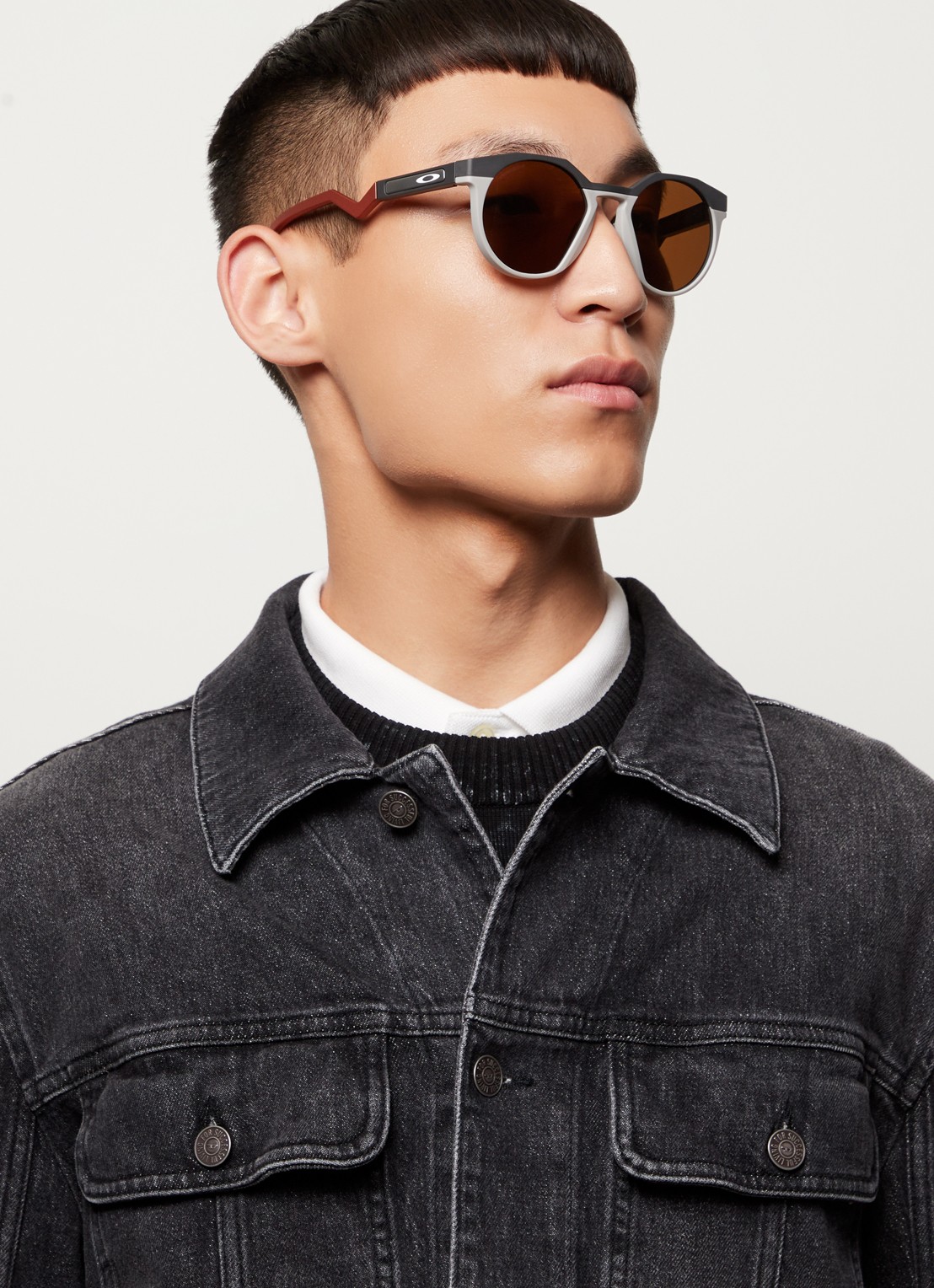 Oakley HSTN zonnebril OO9242 - voorkant 2 grijs
