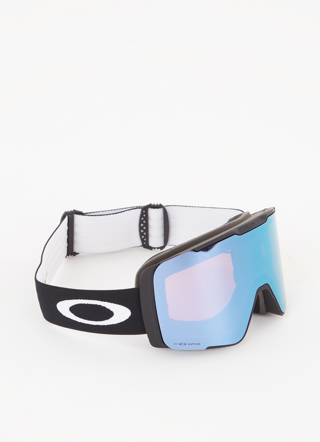 Oakley Line Miner L skibril OO7071 met extra lens - voorkant 4 zwart