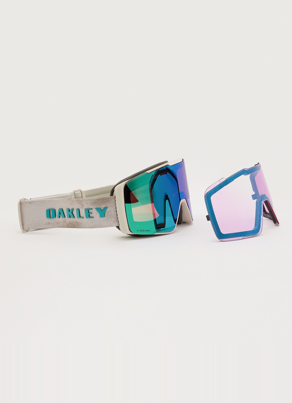 Oakley Line Miner Pro M skibril OO7137 - detail 2 wit