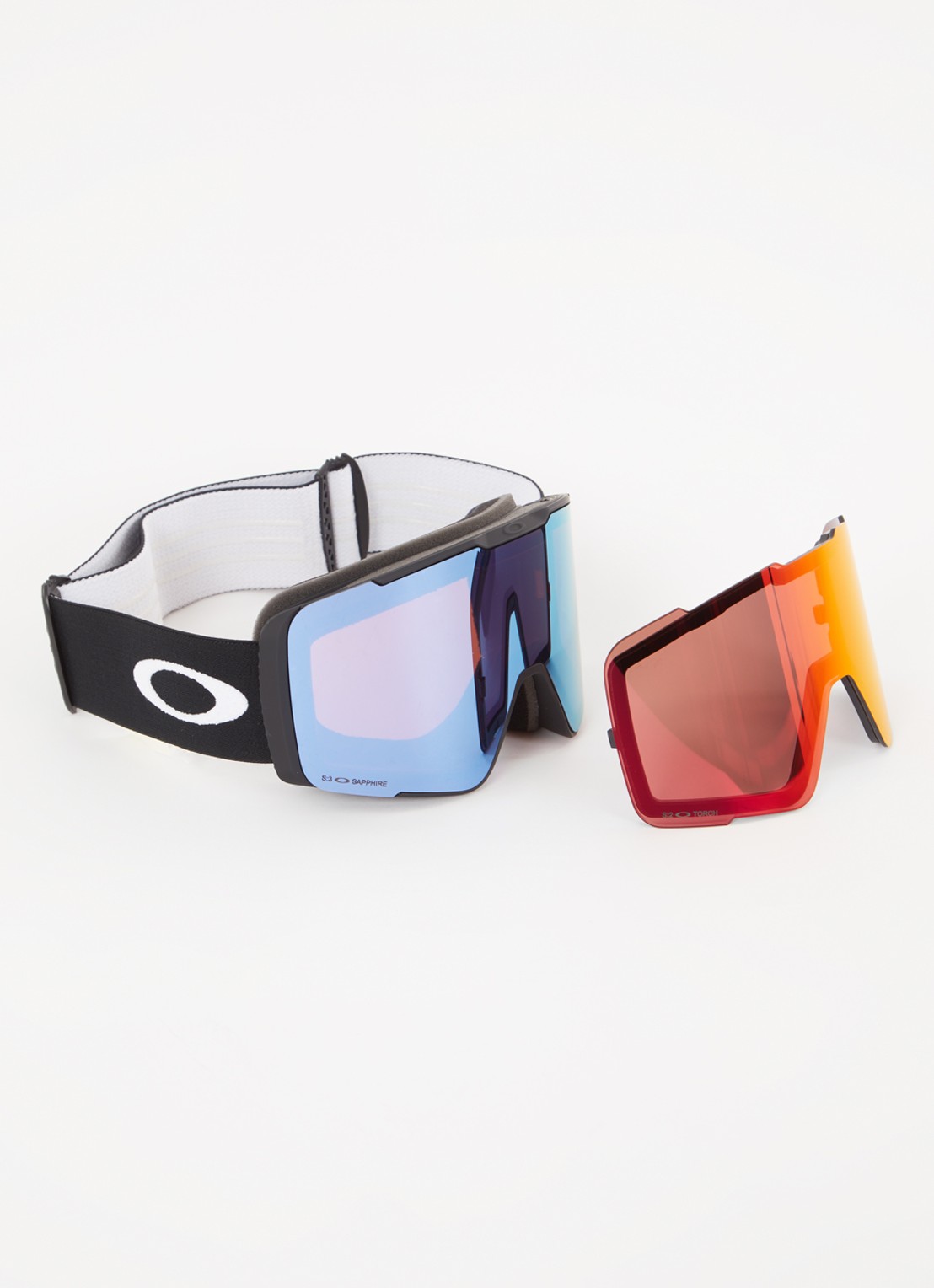 Oakley Line Miner Pro skibril met extra lens OO7136 - detail 2 zwart
