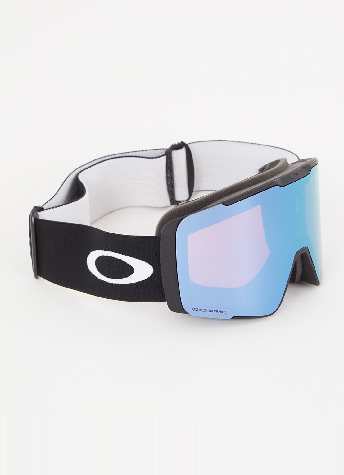 Oakley Line Miner Pro skibril met extra lens OO7136 - voorkant zwart
