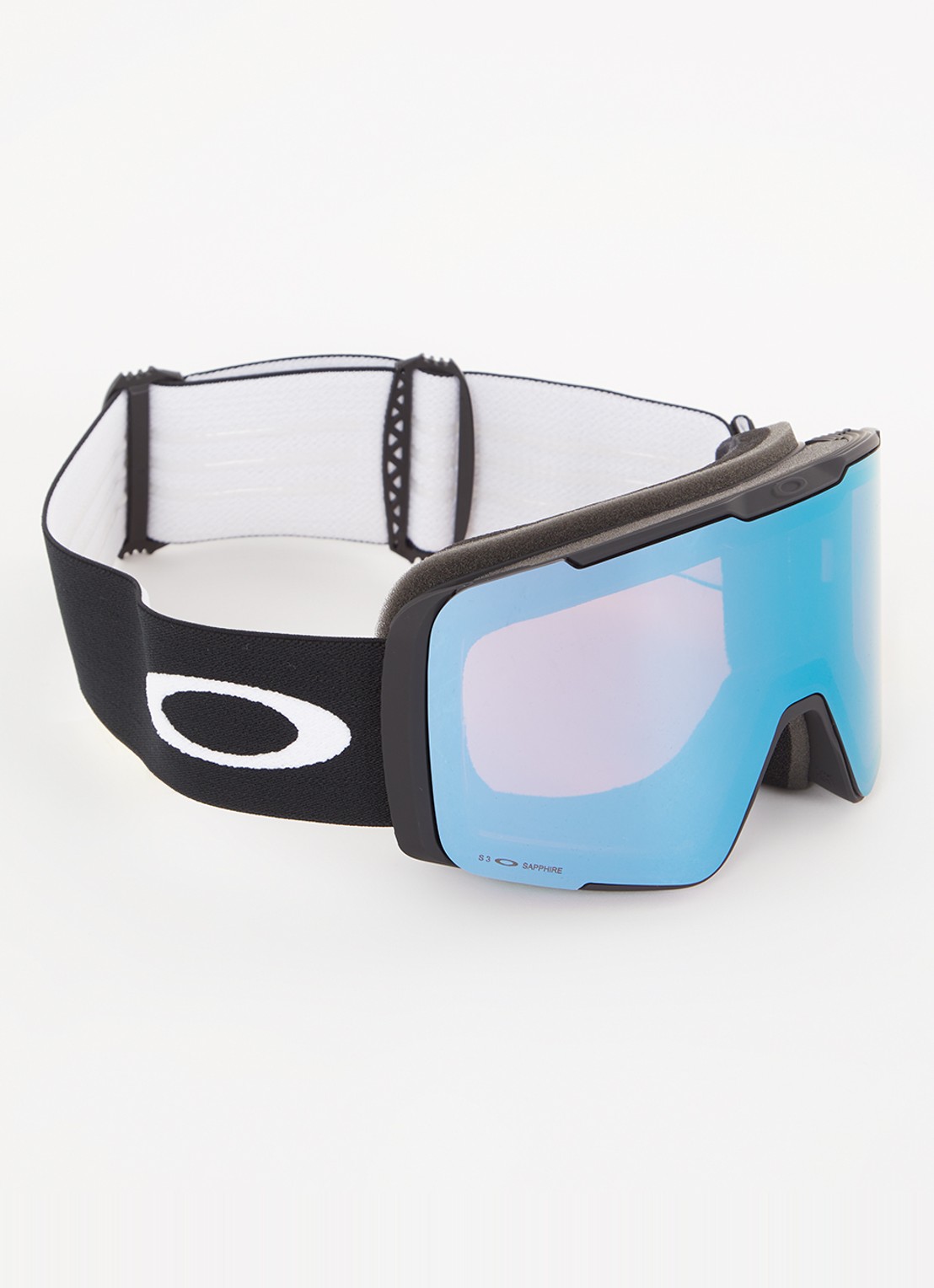 Oakley Line Miner Pro skibril met extra lens OO7136 - voorkant zwart