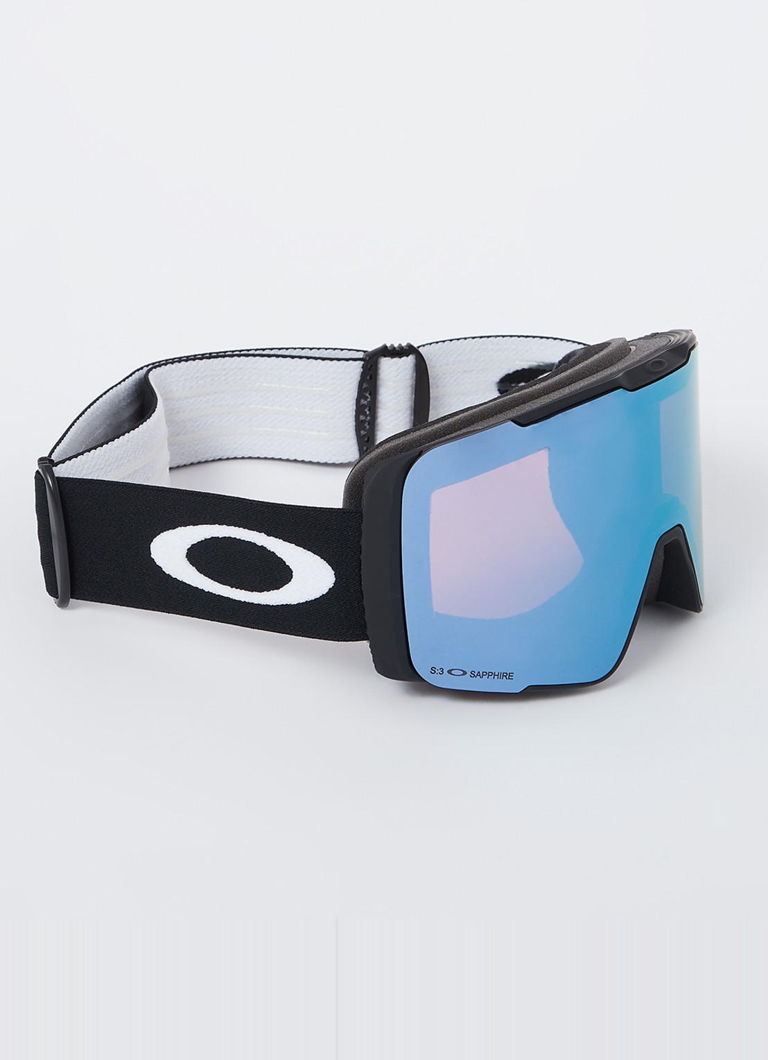 Oakley Line Miner Pro skibril met extra lens OO7137 - voorkant zwart