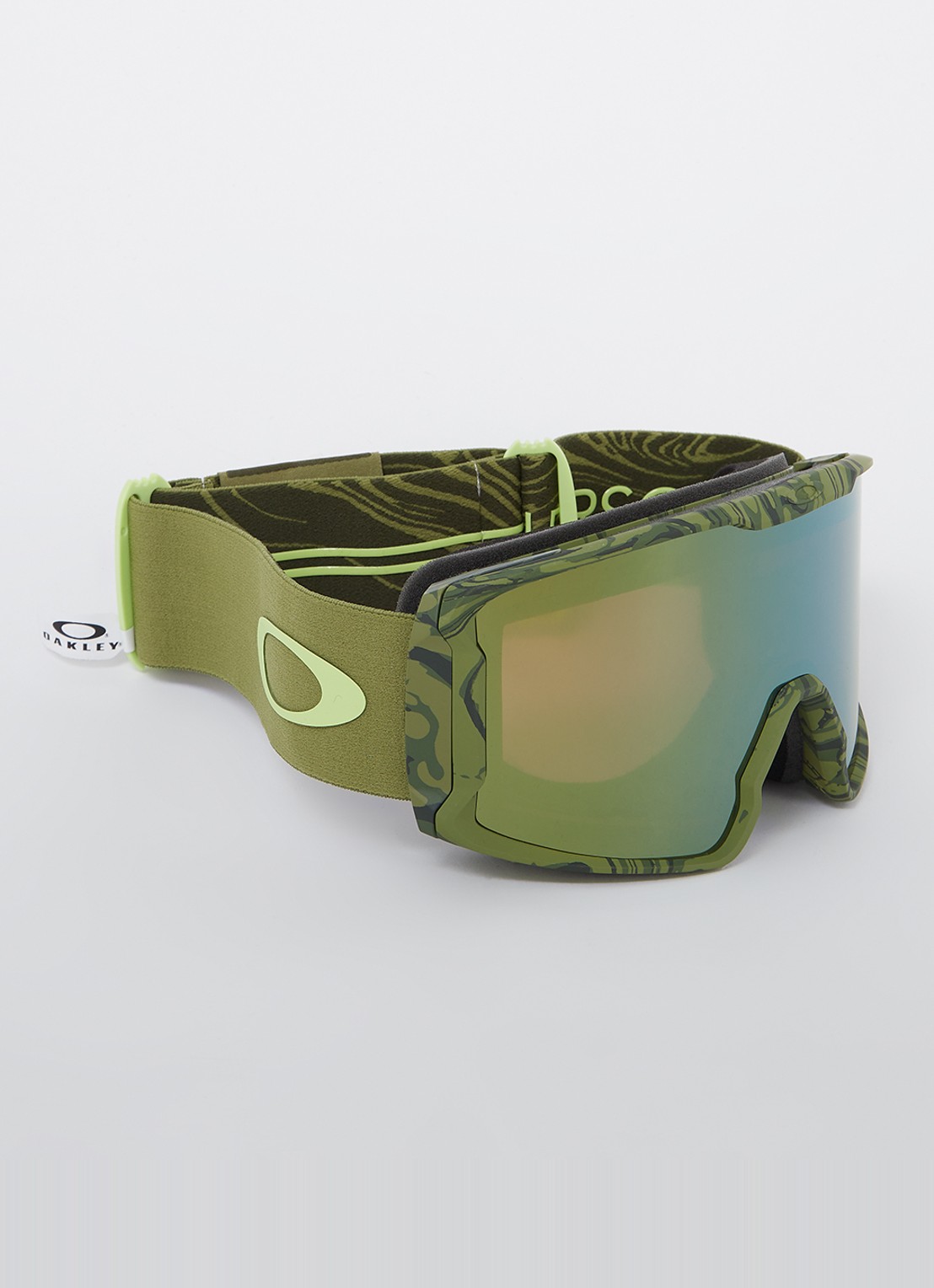 Oakley Line Miner Pro skibril OO7137 - voorkant 3 mosgroen