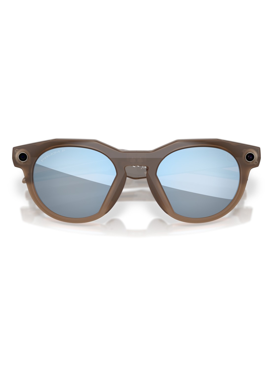 Oakley Meta HSTN zonnebril gepolariseerd OW8002 - detail 2 bruin