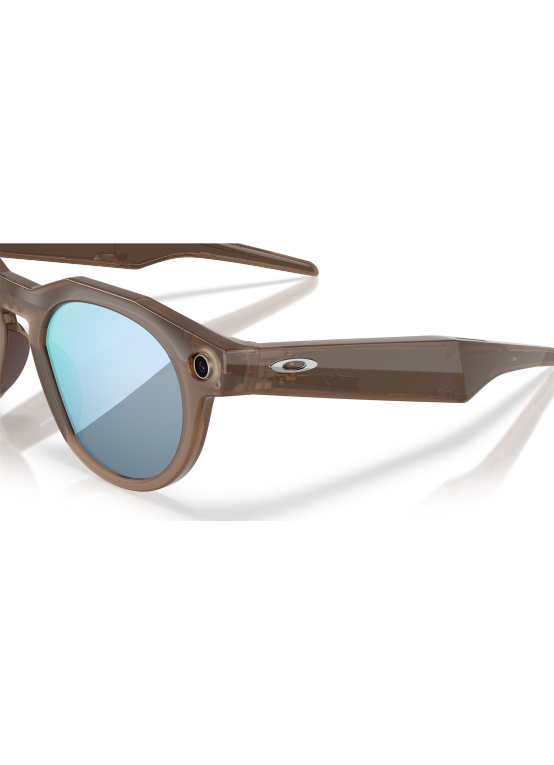 Oakley Meta HSTN zonnebril gepolariseerd OW8002 - detail 5 bruin
