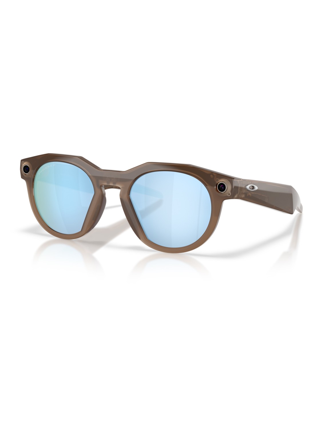 Oakley Meta HSTN zonnebril gepolariseerd OW8002 - voorkant 6 bruin