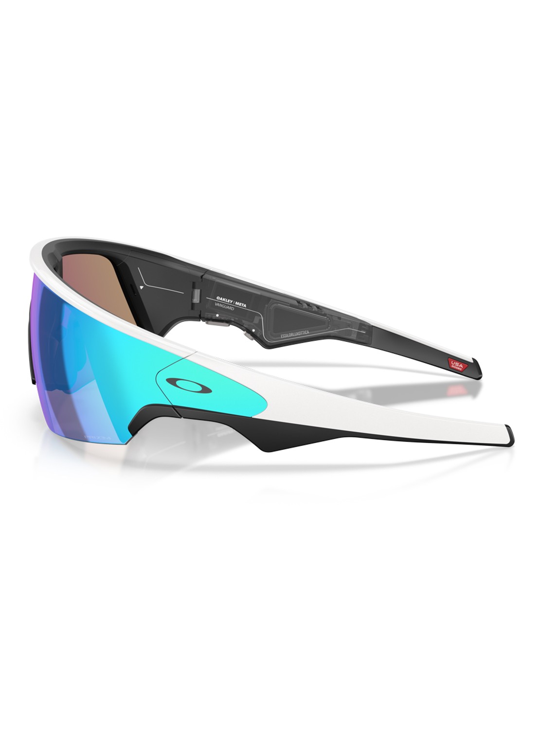 Oakley Meta Vanguard zonnebril OW8001 - detail 2 wit