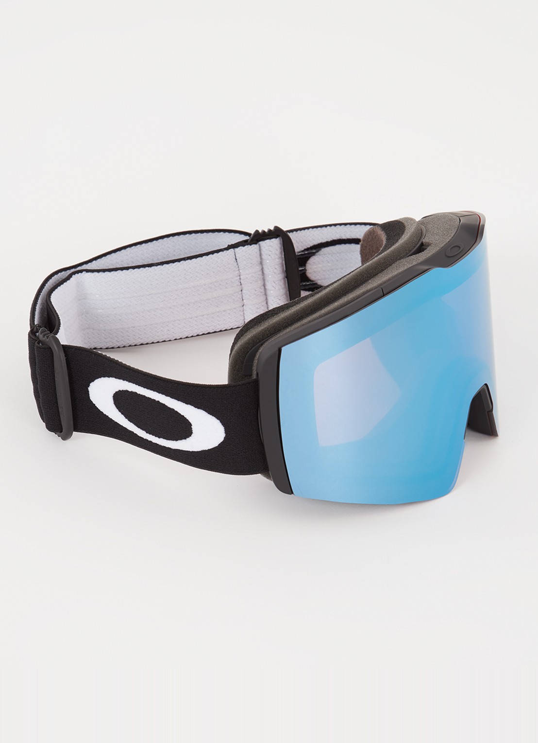Oakley Oakley  *OO7103 Blk Mat Blu Mi - voorkant 3 zwart