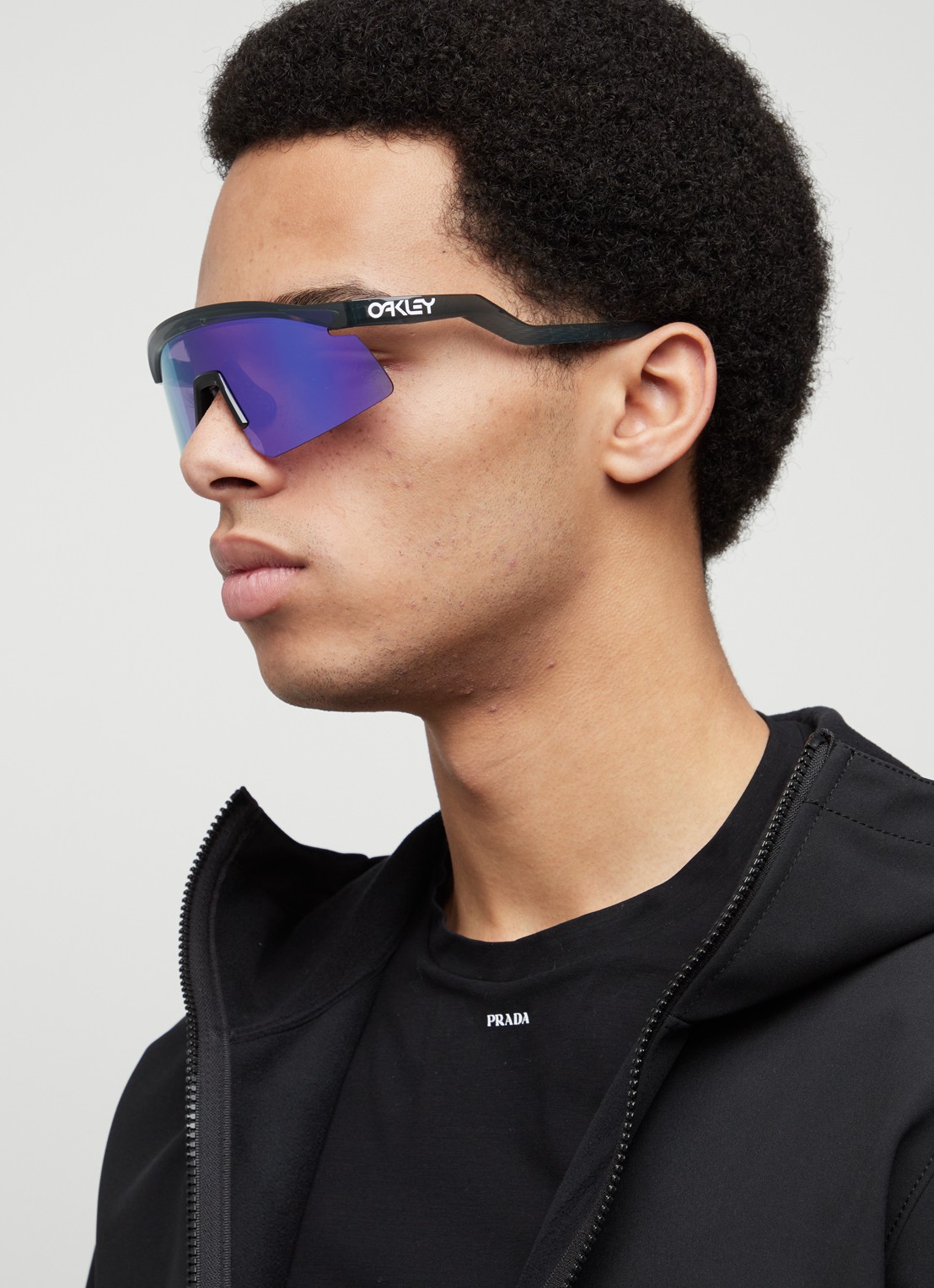 Oakley Oakley  *OO9229 HYDRA BLK SHN - voorkant 4 zwart