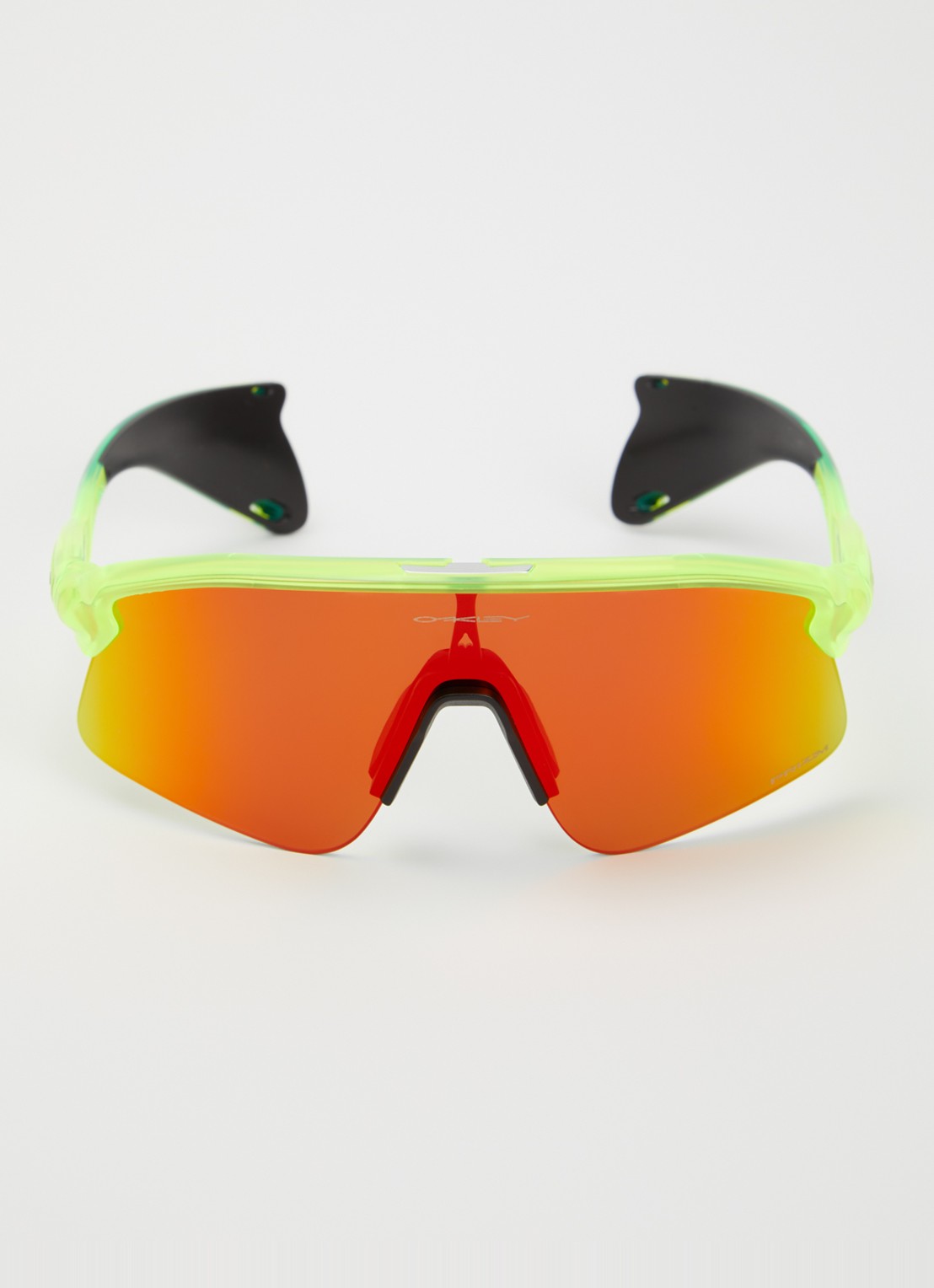 Oakley Stunt Devil zonnebril OO9517 - detail neongeel