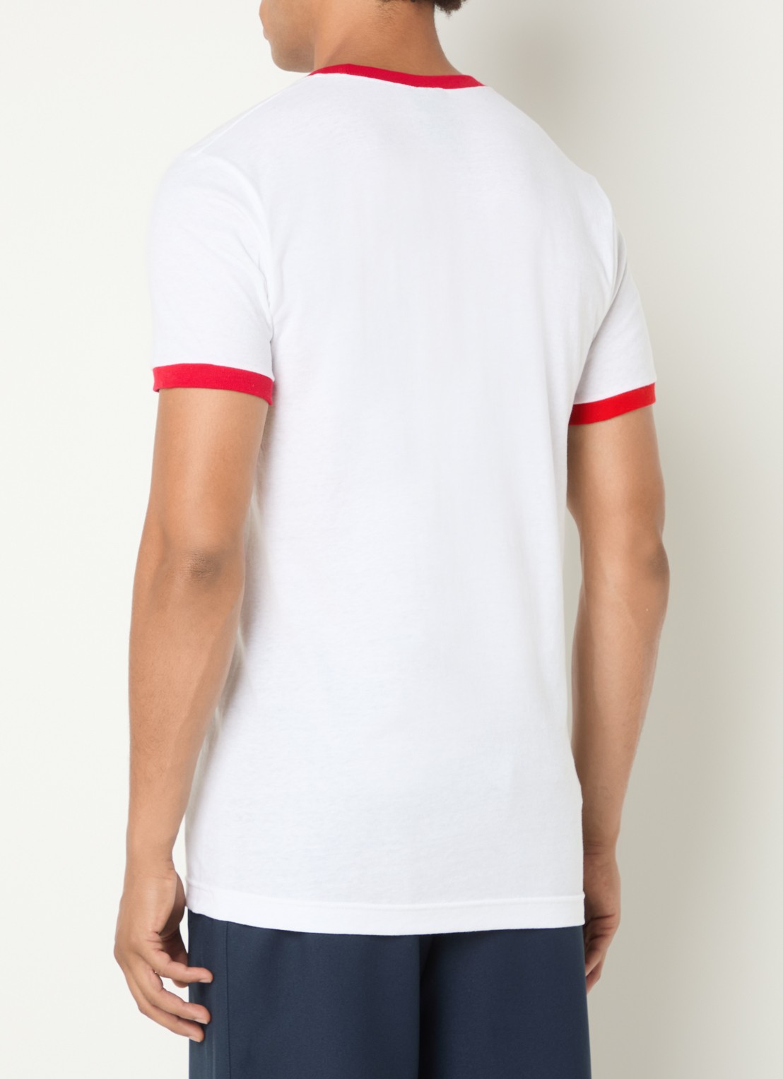 Obey 7 Wonders T-shirt met logoprint - achterkant 3 wit