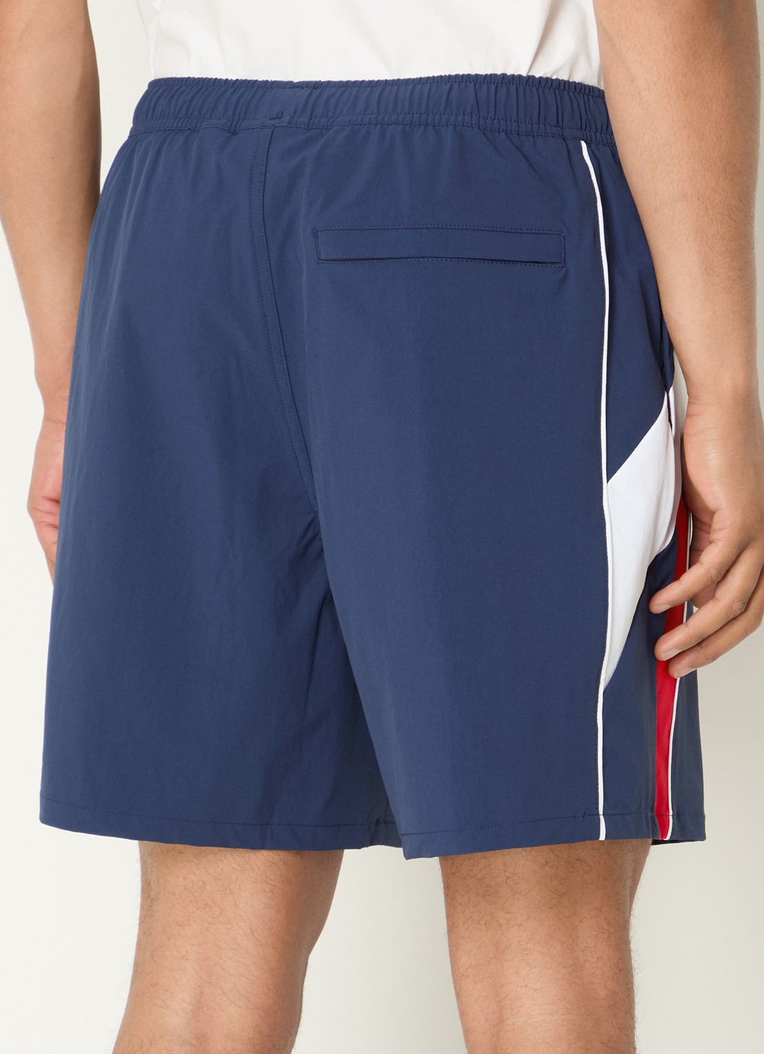 Obey Onset zwembroek met logo - achterkant 4 donkerblauw