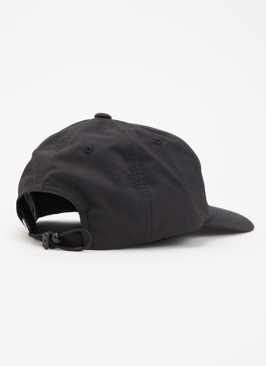 Obey Scamble 5 panel pet met logo  - detail 2 zwart