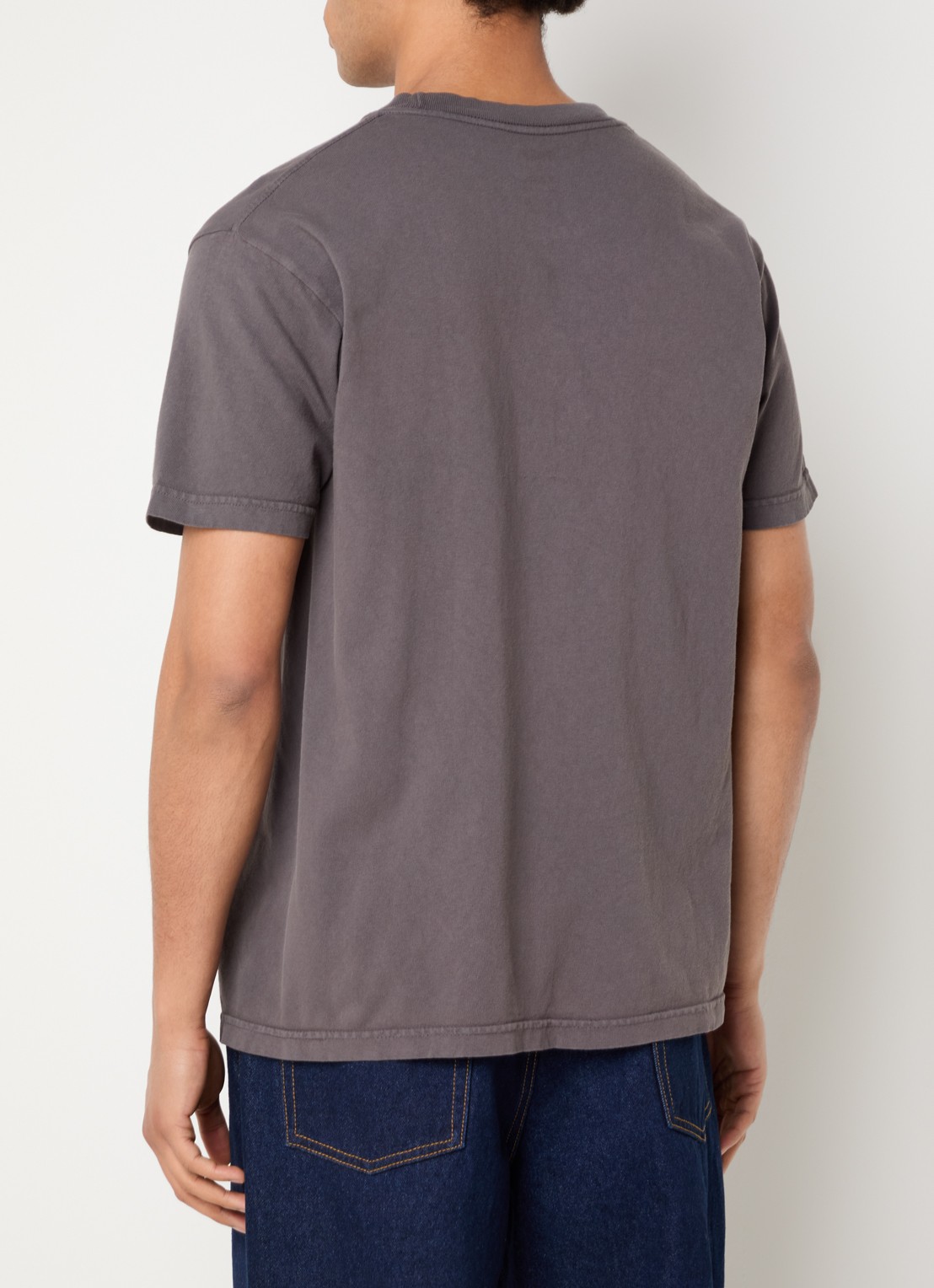 Obey Soundscapes T-shirt met print - achterkant 4 donkergrijs