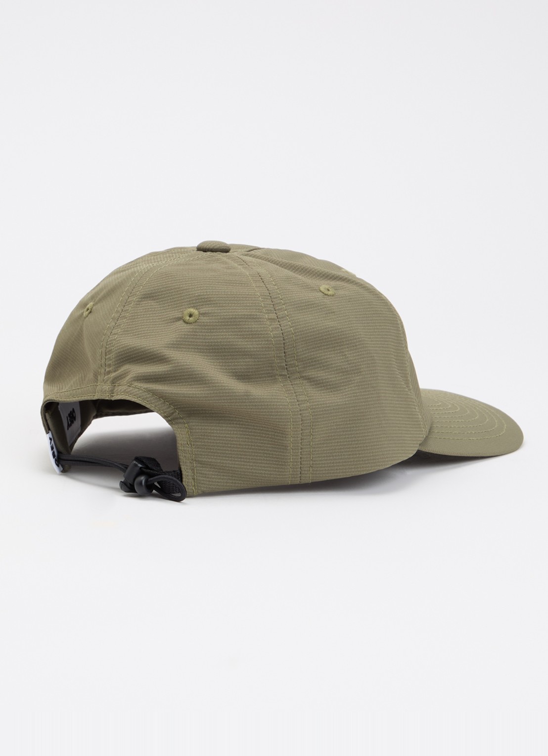 Obey Stride 5 pet met logo - detail 2 olijfgroen