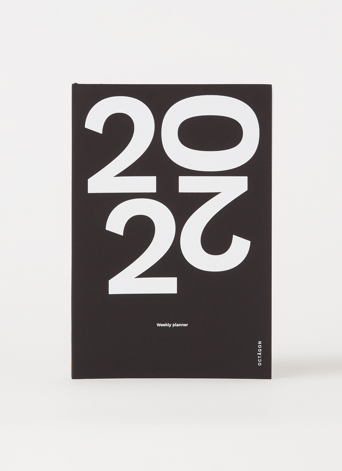 OCTÀGON DESIGN A5 Weekly Planner 2022 - voorkant 2 zwart