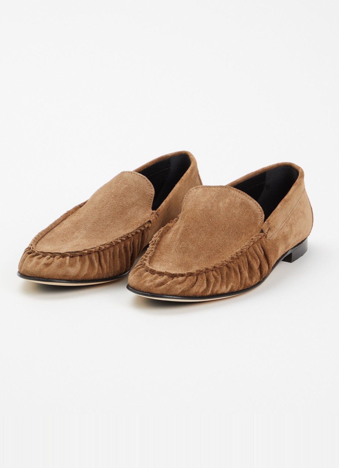 Odare Elena loafer van suéde  - detail 3 cognac
