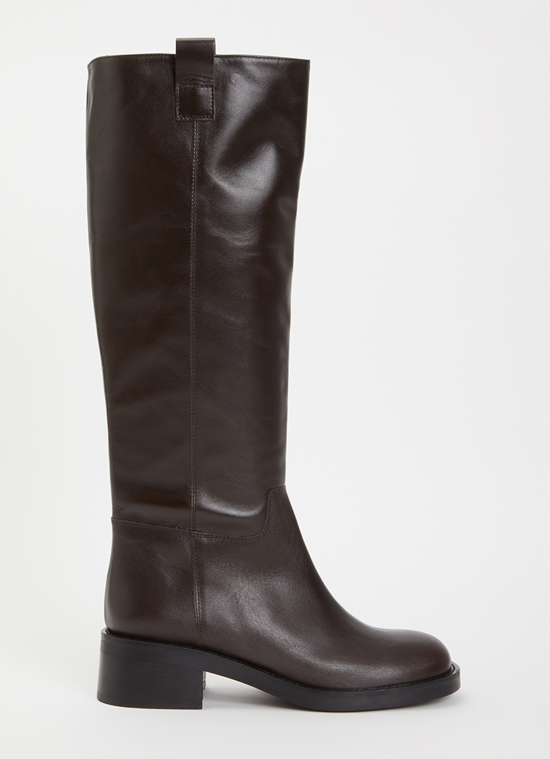 Odare Giulia laars van leer - voorkant beige