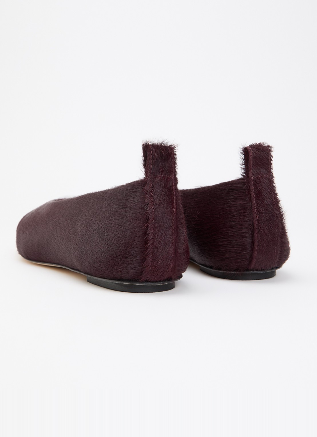 Odare Ibiza Venice ballerina van leer met lakfinish - achterkant 5 rood