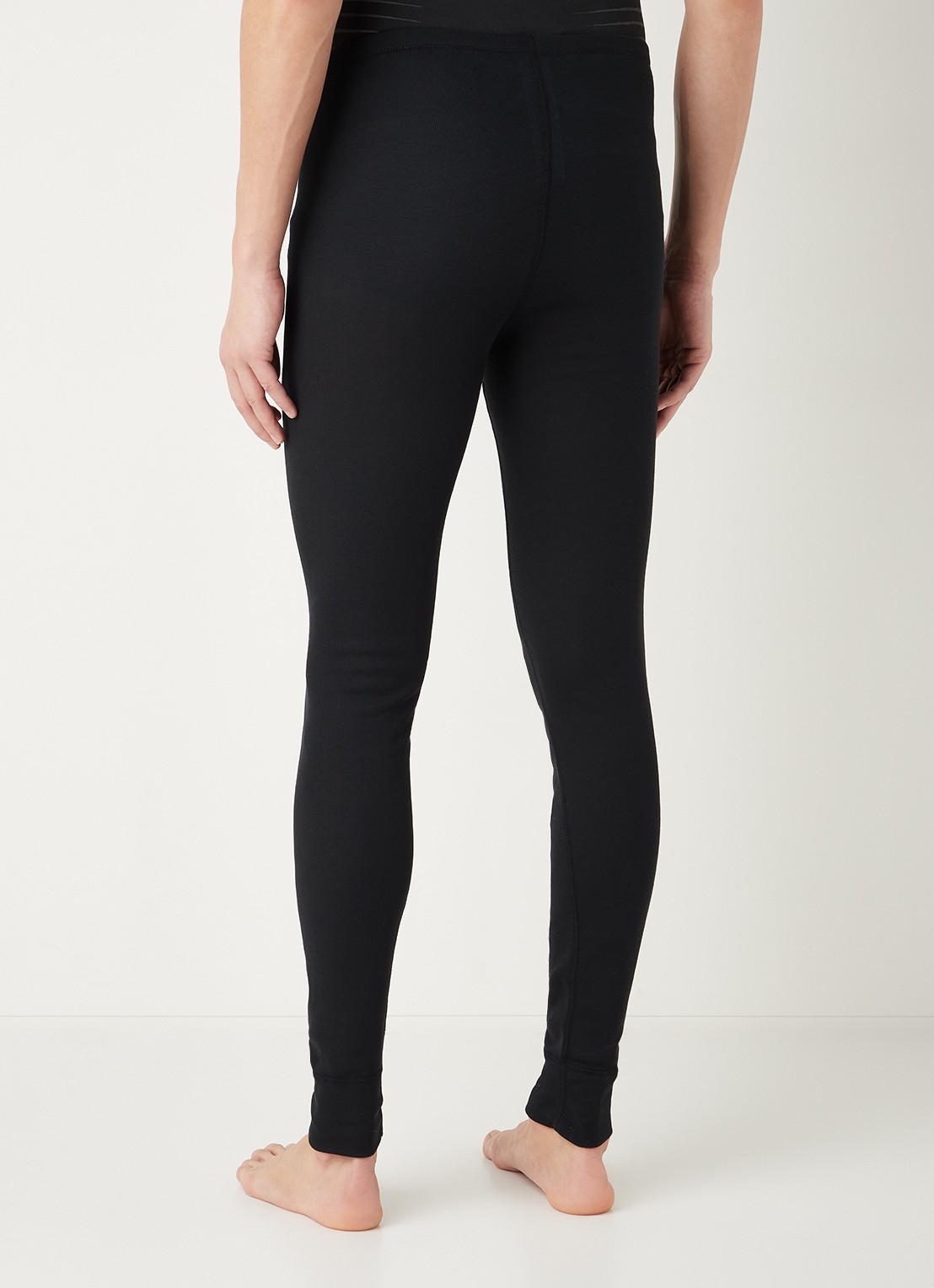Odlo Active Warm lange onderbroek  - achterkant 3 zwart