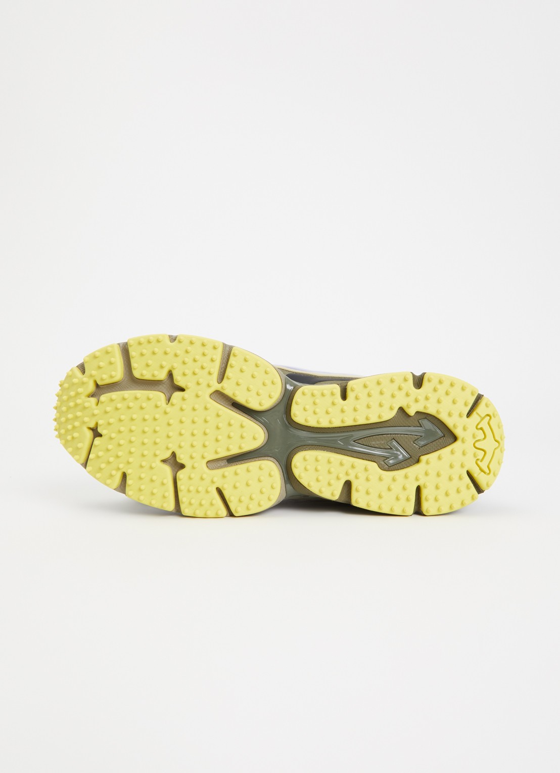 Off-White Be Right Back sneaker met mesh details - detail 4 bronsgroen